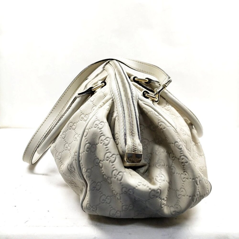 Gucci White Leather Handbag - Picture 3 of 16